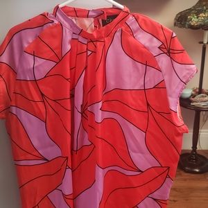 CHEPE, Italy blouse - Vibrant colors, Never Worn, SIZE L